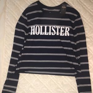 NEW Hollister cropped long sleeve with tags